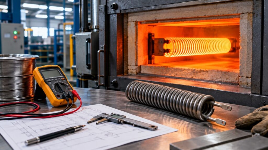 How to Calculate Kanthal Heating Coil Resistance for a Furnace